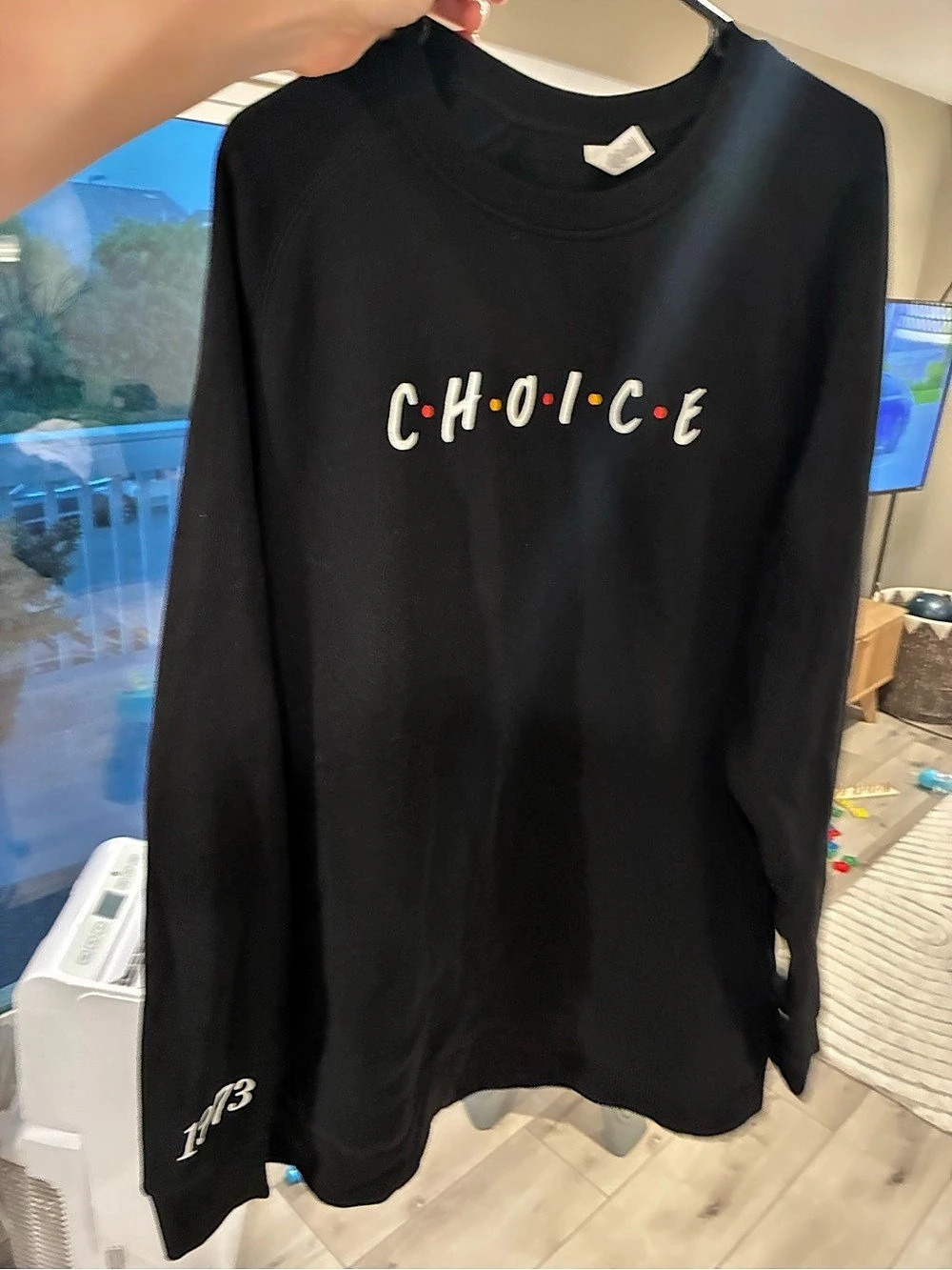 New CHOICE crewneck